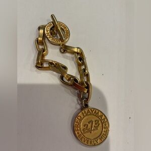 Fred Hayman 273 gold tone bracelet from Beverly Hills